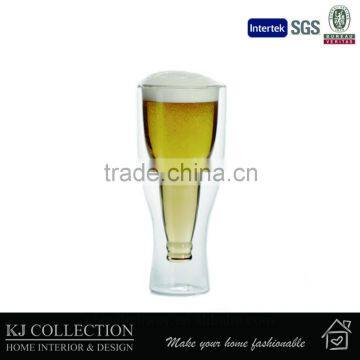 Wholesale Double Wall Beer Glass