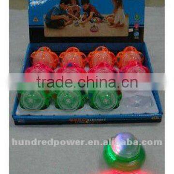 Flashing electronic spinning top