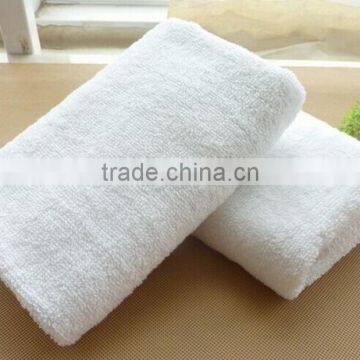 100% cotton white hotel bath towels 70*150