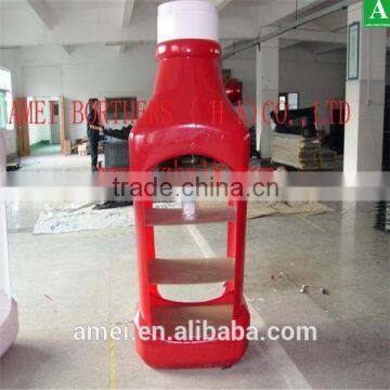 OEM bottle display stand/shelf for abs/ps plastic vacuum forming