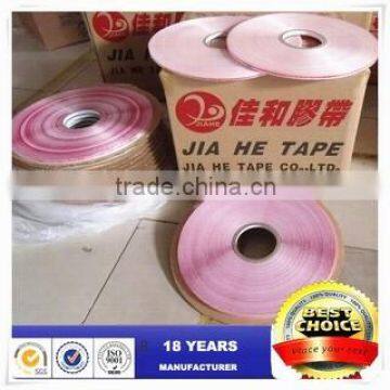 Adhesive tape reseal tape reclose strap finger lift nastro