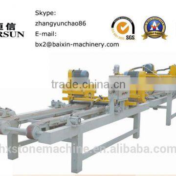 Automatic vertical and horizontal stone cutting machine