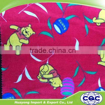 factory directly producing cotton tc and CVC printed flannel