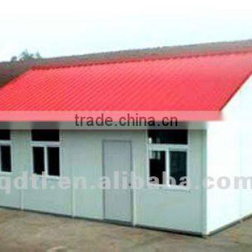prefabricated temporary sandwich panel house