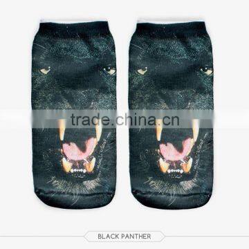 Ladies Hot Socks Foot Cute Pinguin High Quality 3d Full Print Colorful Ankle Socks Sports Unisex Custom Hot Sale Stretch Spandex photo-3