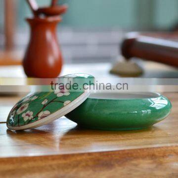 Chinese Unique Design Hand Painted Porcelain Jewelry Holder