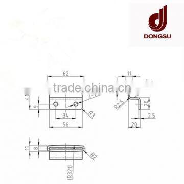 Bending Elevator Door Slider for Shaft Door in Elevator Parts photo-2