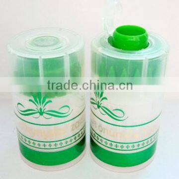 Top-opening plastic bottle cap