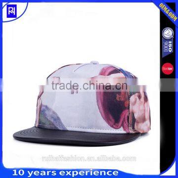 New Fashion 5 Panels 100% Cotton Embroidered Costom Snapback Cap 5 Panel Baseball Hats photo-5