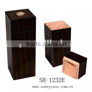 Wooden Ebony Case Cigar For Storage