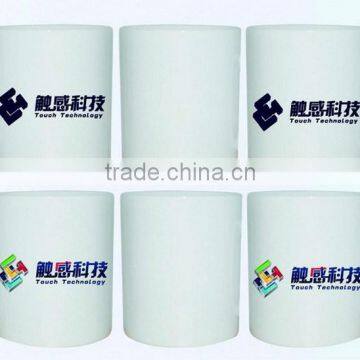 White coloful sublimation mug ,logo printing coffee mug,promotional mugs