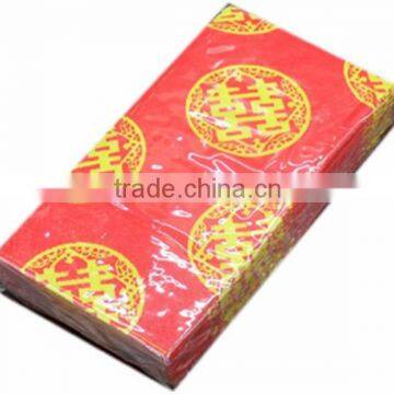 Pocket Facial Tissue Paper With Logo Printed Hankies Handkerchief photo-4