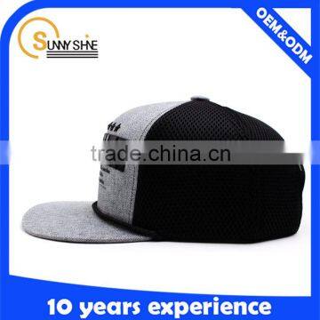High Quality Custom 5 Panel Hats Acrylic Letter Flat Brim Trucker Hat Wholesale photo-3