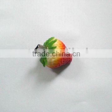 strawberry usb flash drive,pvc usb disk