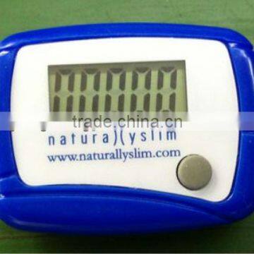 Mini portable helthy walking step counter , 5-digit pedometer