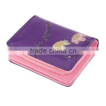 New Design Printed PU Wallets and Purses With Zipper/Wholesale Fashion Gift photo-3