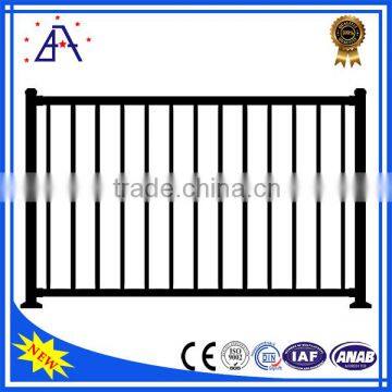 High Style Modestly Priced Silver Anodized Aluminum Balcony Safety Fence photo-6