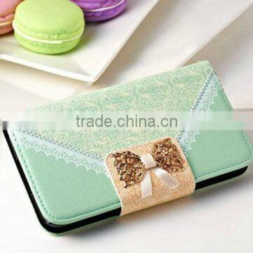 wholesale 2014 New Leather flip cover mobile phone case for sony xperia e3