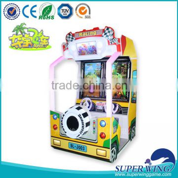 2016 The new 3d video car racing game machine , Indiana racing game machine for sale