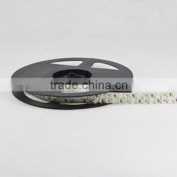 12V SMD 3528 240LED/M No-waterproof IP20 White 5 Meter/Reel 1200LED High Brightness CE RoHs Certificate Double Row Strip Light photo-5