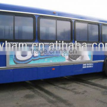 led bus advertising display panel wall