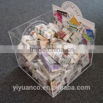 alibaba clear high quality acrylic cube box