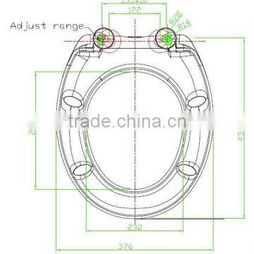 Slow Down Black Coloured Toilet Seats photo-4