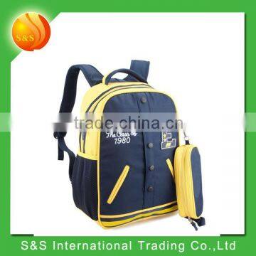 light-weigh unisex fashionable kids school backpack bag