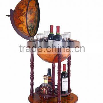 Hot sale 14.2"/360mm diam commercial globe bar cabinet