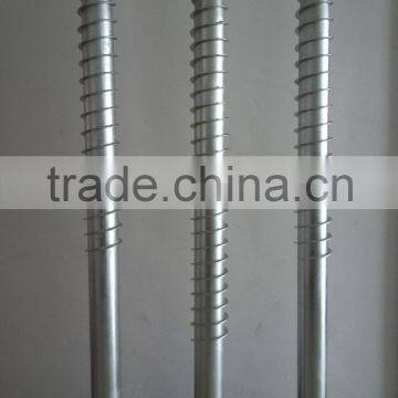 2015 hot sell galvanized Ground Screw Pole Anchor