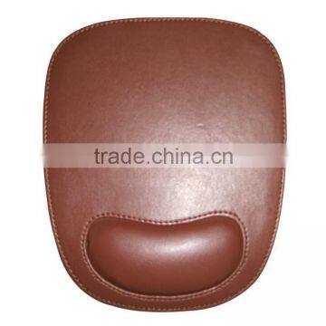 Plain deep of fabric silicon nice mouse pad