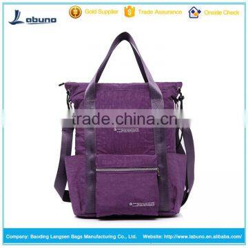 wholesale waterproof nylon handbag tote bag for woman