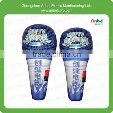 pvc inflatable microphone/promotional toys