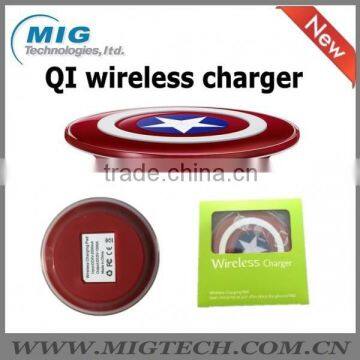 New & Fashion Designed Wireless Charger, Cool Portable Mobilephone Charger for Iphone 6s Plus photo-3