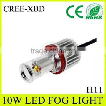 9006 led crees 10w 12v car bulb, high power 9005/H8/H10/H16/PSX26W car fog light