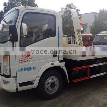 NEW PRODUCT Medium Sized Vehicle HOWO Flatbed Tow Truck photo-4