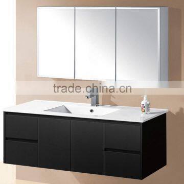 40 inch wall hung integrated one basin bathroom vanity modern bathroom vanity kit