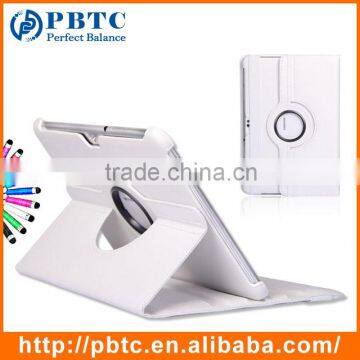Set Screen Protector Stylus And Case For Samsung Galaxy Tab 2 10.0 P5100 , White 10" Leather Flip Shockproof Case For Tablet