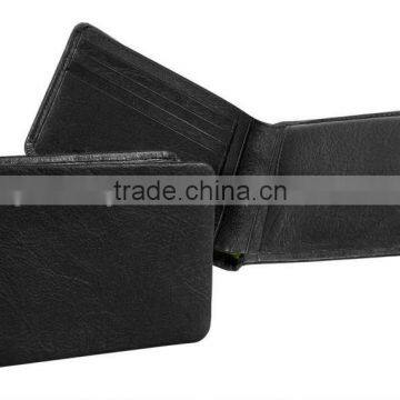 men genuine leather wallet/ leather purse for man (SA8000, BSCI, ICTI, WCA accredited factory)