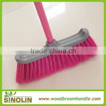 SINOLIN new color high quality plastic household cleaning soft broom