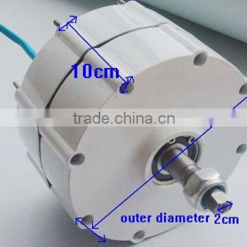500w 12V/24V low rpm permanent magnet generator/ alternator