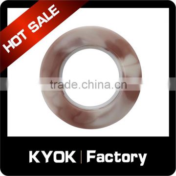 KYOK diamond metal material elegant decorative curtain rings,wrought iron curtains rod poles rings