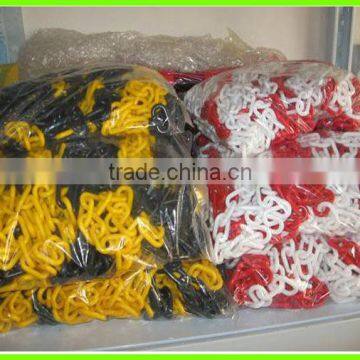 durable plastic warning chain