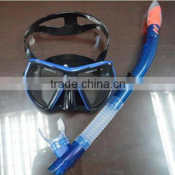 Popular diving scuba sets for profectional and fashion easy drain away water snorkel MS2408