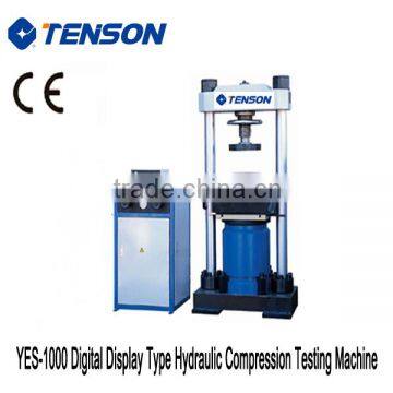 YES-1000 Concrete cube Compression Test Machine+Hydraulic press machine+pressure testing machine