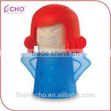 Angry Mama Microwave Cleaner - Blue Base