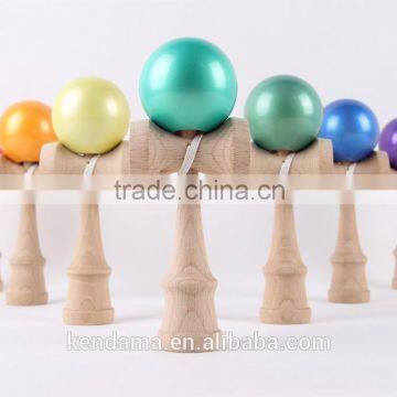 Metallic Single Color Kendama Toy For Wholesale Honrui Kendama