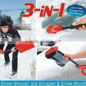 Collapsible 3 in 1 Snow Shovel