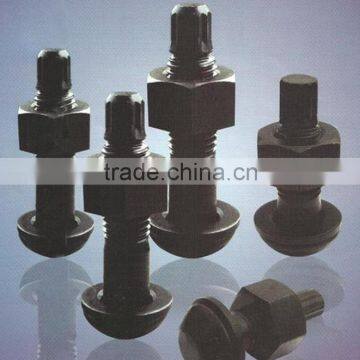 sets of torshear type high strength bolt ,hex nut and plain washer for steel structures