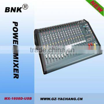 16 Channel Digital Mixer With Amplifier